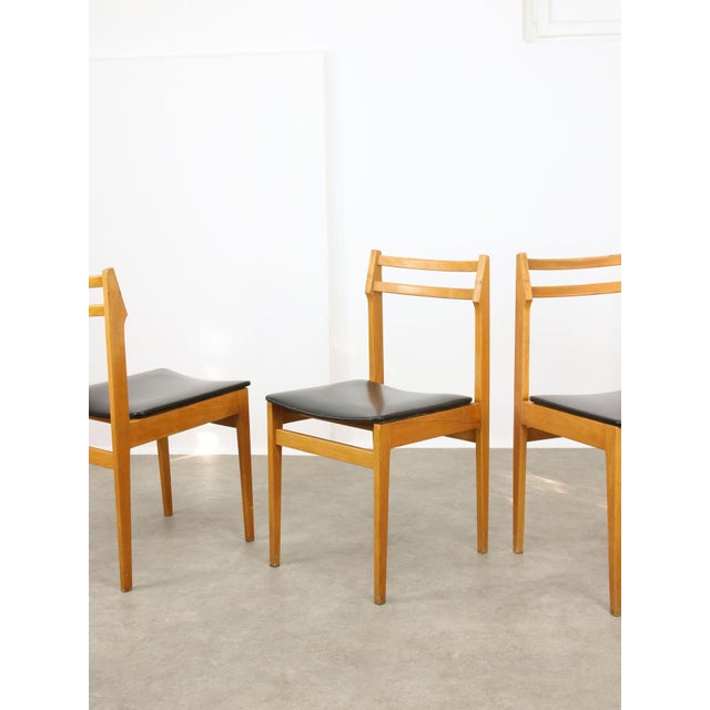 Vintage Dining Chairs by Gio Ponti for Stol Kamnik, 1966, Set of 4 For Sale - Image 6 of 18