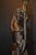 19th Century French Bronze Figural Lady Lamp with Opaline Globe, 1865 For Sale - Image 12 of 18