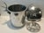 Beautiful vintage handmade Mariposa silver ice bucket with stag handles. Handmade in Mexico. Circa 1980s. Made with all...