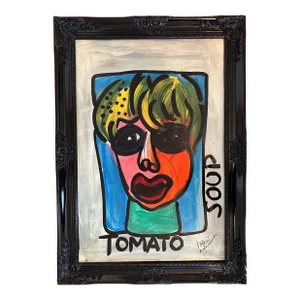 “Andy Warhol” Original Painting by Artist Peter Keil