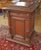 Late 20th Century Monumental Victorian Style Mixed Wood Pedestal Cabinet For Sale - Image 5 of 14