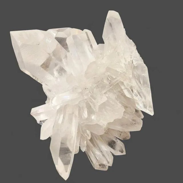 Monumental Natural Rock Crystal Cluster, Brazil, 1980 For Sale - Image 12 of 16
