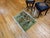Pair of Vintage Chinese Art Deco Pictorial Rugs, Silk & Wool, Vase Motif, 2' x 3' For Sale - Image 10 of 12