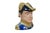Realism Royal Doulton English Traditional Wwi Naval Commander Admiral John Jellicoe Toby Character Jug For Sale - Image 3 of 13