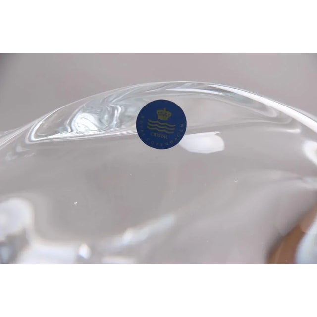 Handmade Glass Bowl by Allan Scharff, 1992 For Sale - Image 3 of 7