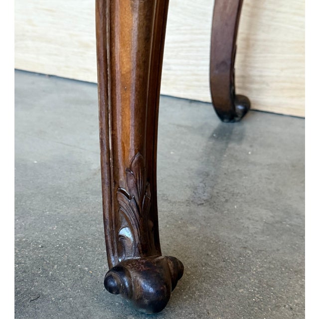 20th Century Wood French Louis XV Style Writing Desk, 1920 For Sale - Image 14 of 18