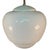 White Vintage MCM Pendant Light in Milk White Glass from Pegasam Spain For Sale - Image 8 of 9