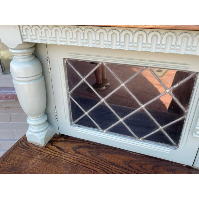 Original Ercol Old Colonial Buffet Sideboard 1960s Blue Label For Sale - Image 10 of 15
