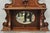 Brown Antique Eastlake Victorian Carved Walnut Oval Mirror Sideboard Backsplash Shelf For Sale - Image 8 of 18