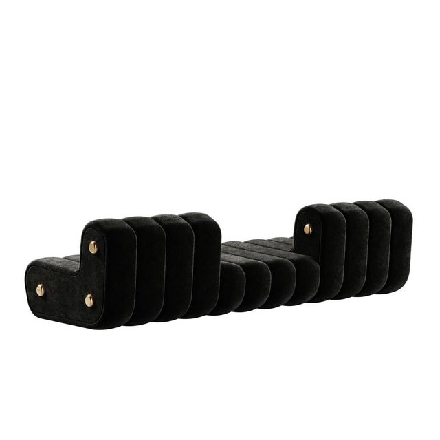 Dakota Armless Sofa by Porus Studio For Sale - Image 4 of 10