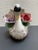 French Country Midcentury Ceramic Swan Decor Object With Lush Roses, Italy For Sale - Image 3 of 10