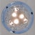 Large French Art Deco Pendant Light by Le Verre Francais Schneider - 1930 Chandelier France For Sale - Image 6 of 14