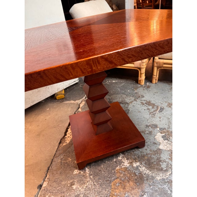 Jean Michel-Frank for Donghia Cerused Oak Dining Table, 1970's For Sale - Image 12 of 12