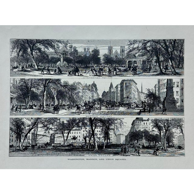 Original wood engraving from "Picturesque America, or the Land We Live In" by William Cullen Bryant, 1874. It illustrates...