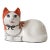 English Pop-Art Porcelain Cat by Toni Davidson & Alan P. Smith For Sale