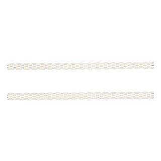 Schumacher Sullivan Tape Narrow Indoor/Outdoor In Black For Sale