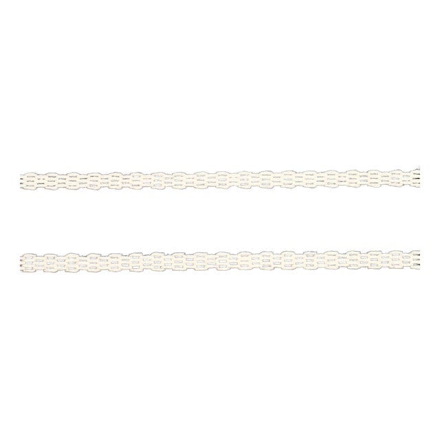 Schumacher Sullivan Tape Narrow Indoor/Outdoor In Black For Sale