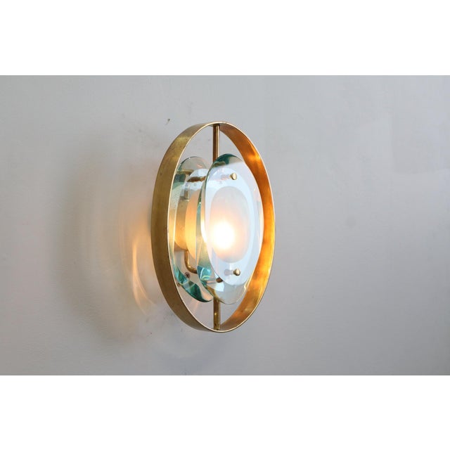 Model 2240 Wall Lights by Max Ingrand for Fontana Arte, 1959, Set of 2 For Sale - Image 12 of 17