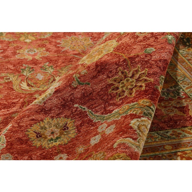 Vintage Egyptian Tabriz Rug, 10'01 X 10'04 For Sale In Dallas - Image 6 of 10