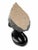 African Original Lazarus Takawira Shona Springstone Sculpture on Polished Stone Base For Sale - Image 3 of 4