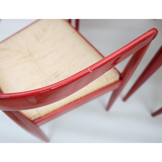 Scandinavian Dining Table with Chairs, 1960s, Set of 5 For Sale - Image 5 of 18