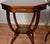 Brown 1930s English Regency Mahogany & Leather Top / Mirrored Pair of Side Tables / End Tables For Sale - Image 8 of 18
