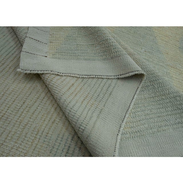 Textile Turkish Tulu Handmade Rug 8'8" x 12'11" #18544 For Sale - Image 7 of 8