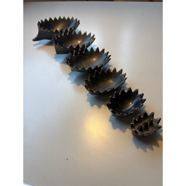 Nesting Hedgehog by Walter Bosse for Herta Baller, 1960s, Set of 6 For Sale - Image 3 of 6