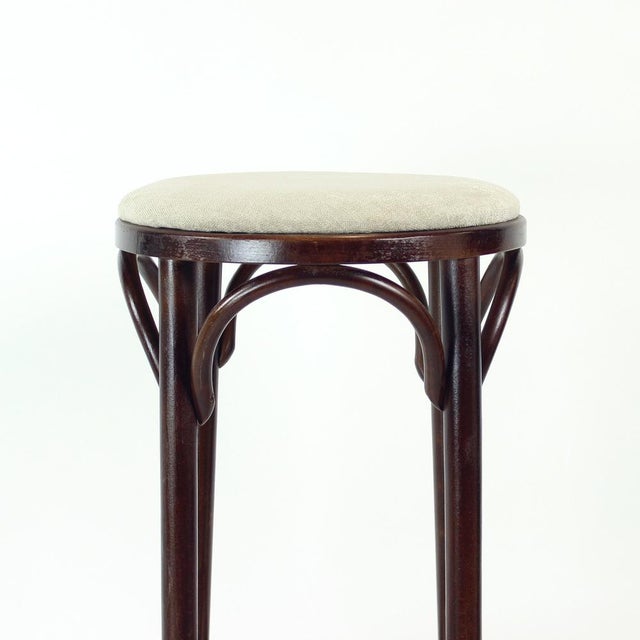Mid-Century Modern Bentwood No. 73 Bar Stool from Ton, 1950s For Sale - Image 3 of 10