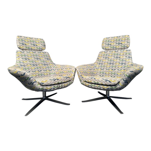 Steelcase Coalesse "Bob" Lounge Chairs - Set of 2 For Sale