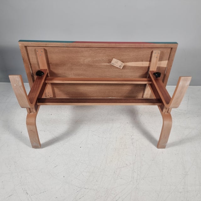 Vintage Beech Table, 1970s For Sale - Image 8 of 11