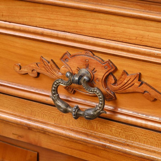 Wilhelminian Half-Cabinet, Southern Germany, 1870 For Sale - Image 8 of 11