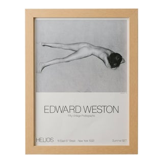 Edward Weston Fifty Vintage Photographs Nude on Sand Helios 1977 For Sale