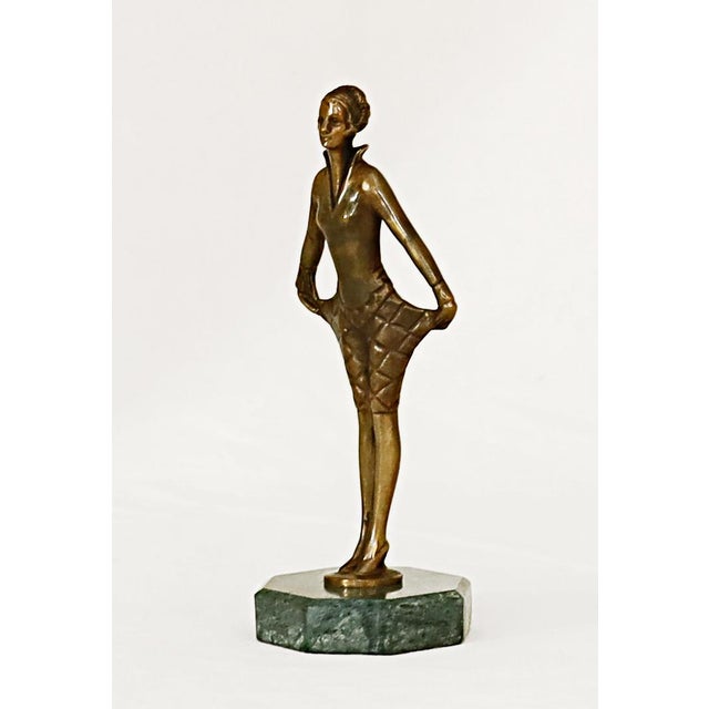 Lorenzl Bronze Art Deco bronze, produced 1920/30. Design by Josef Lorenzl (1892-1950), sculptor and ceramicist, Vienna....
