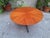 Mid-Century Modern Dining Table in Iron with Brass Finishes and Segmented Wooden Top by Ignazio Gardella for Azucena, 1950s For Sale - Image 3 of 11