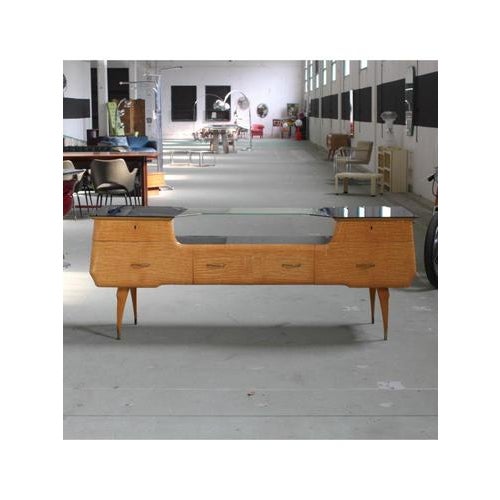 Blue Sideboard, Italy, 1950s For Sale - Image 3 of 16