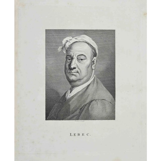 Portrait of Lebec is an original artwork realized by Thomas Holloway (1748 - 1827). Original Etching from J.C. Lavater's...