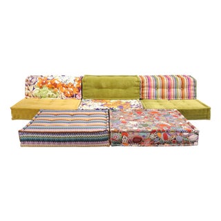 Mah Jong Sofa Missoni Fabrics by Hans Hopfer Roche Bobois 21st C For Sale