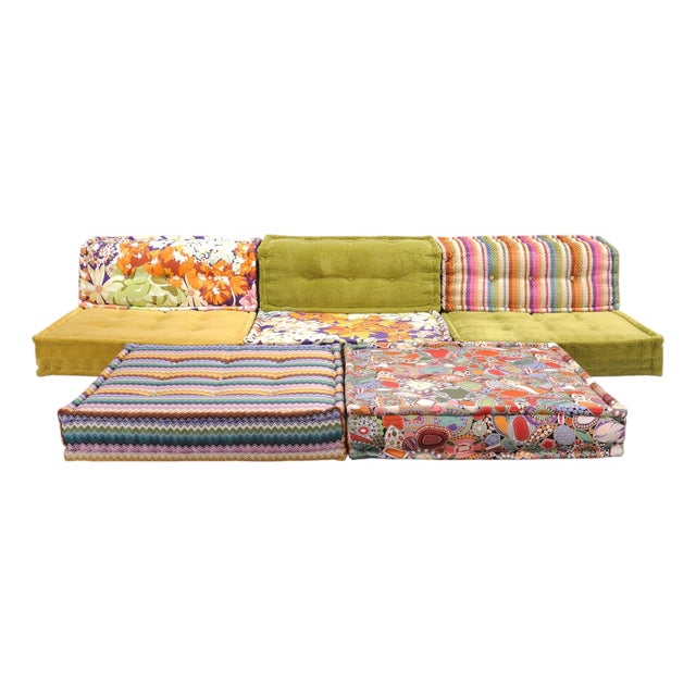 Mah Jong Sofa Missoni Fabrics by Hans Hopfer Roche Bobois 21st C For Sale