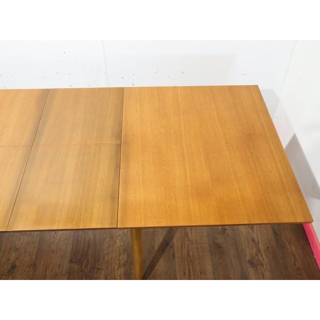 Mid Century Modern Extending Dining Table by Morris of Glasgow 8 Seater For Sale - Image 12 of 15