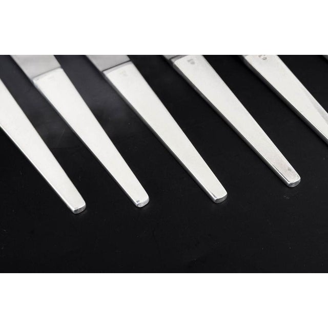 Caravel Dinner Knives by Henning Koppel for Georg Jensen, 1940s, Set of 6 For Sale - Image 3 of 6