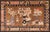 1920s Brown Floral Vase Antique Chinese Bao Tou Rug 4' 2'' X 6' 6'' Knotted Wool Carpet For Sale - Image 9 of 9