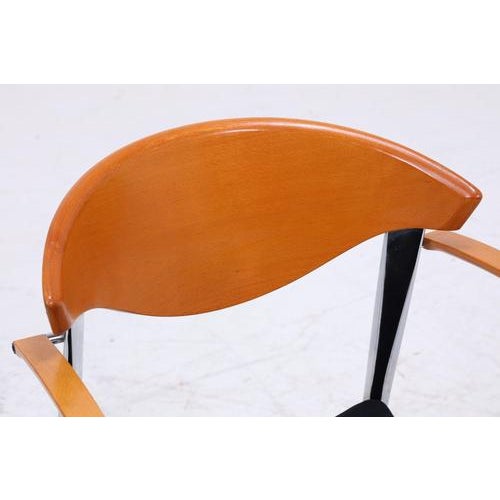 Wood Vintage Spanish Chairs by Paco Capdell, 1980s Chair, Set of 3 For Sale - Image 7 of 18