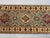 Gray, Cream and Red Kazak Wool Runner Rug, Tribal Hallway Rug, 2'10" X 6'7" For Sale - Image 4 of 15