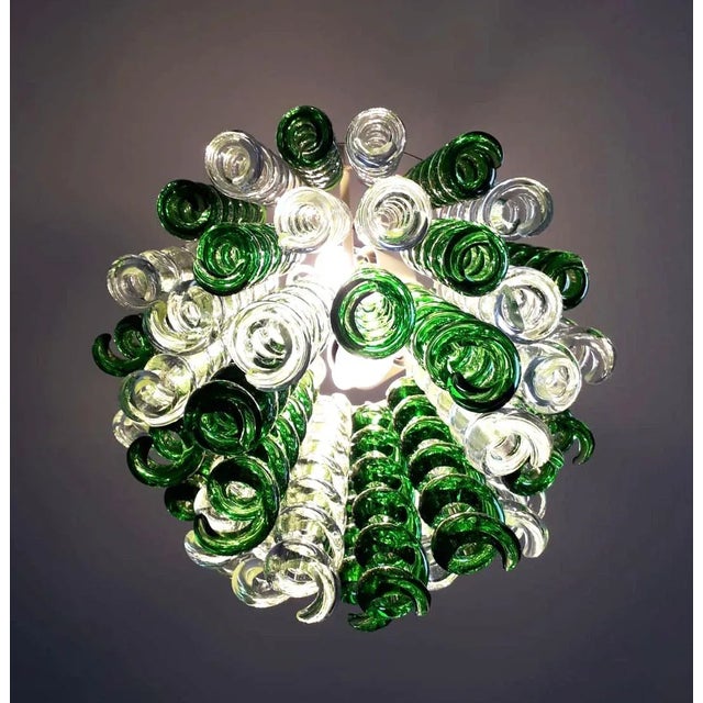 Mid 20th Century Pendant by Mazzega For Sale - Image 10 of 11