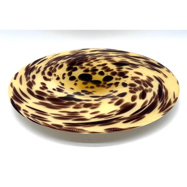 Vintage Bowls in Leopard Print on Opal Glass, 1970s, Set of 2 For Sale - Image 4 of 18