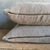 Brown Pure Hemp Pillow With Down Feather Insert in Ecorcé For Sale - Image 8 of 8