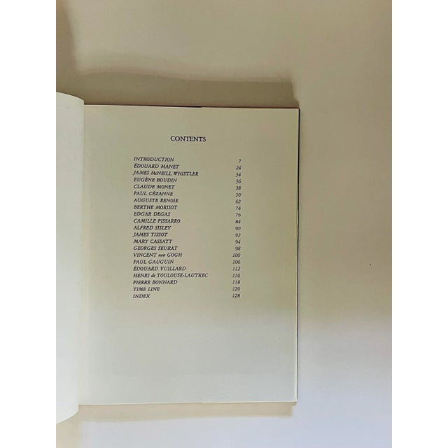 Impressionist Vintage Impressionist Masterpieces Hardcover Coffee Table Book For Sale - Image 3 of 12