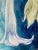 Contemporary Floral Original Painting, "Nicotiana 2" Contemporary Botanical Still Life Oil Painting For Sale - Image 3 of 7