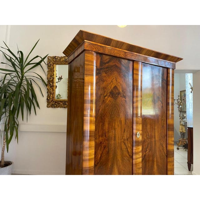 Biedermeier Cupboard or Wardrobe For Sale - Image 10 of 15